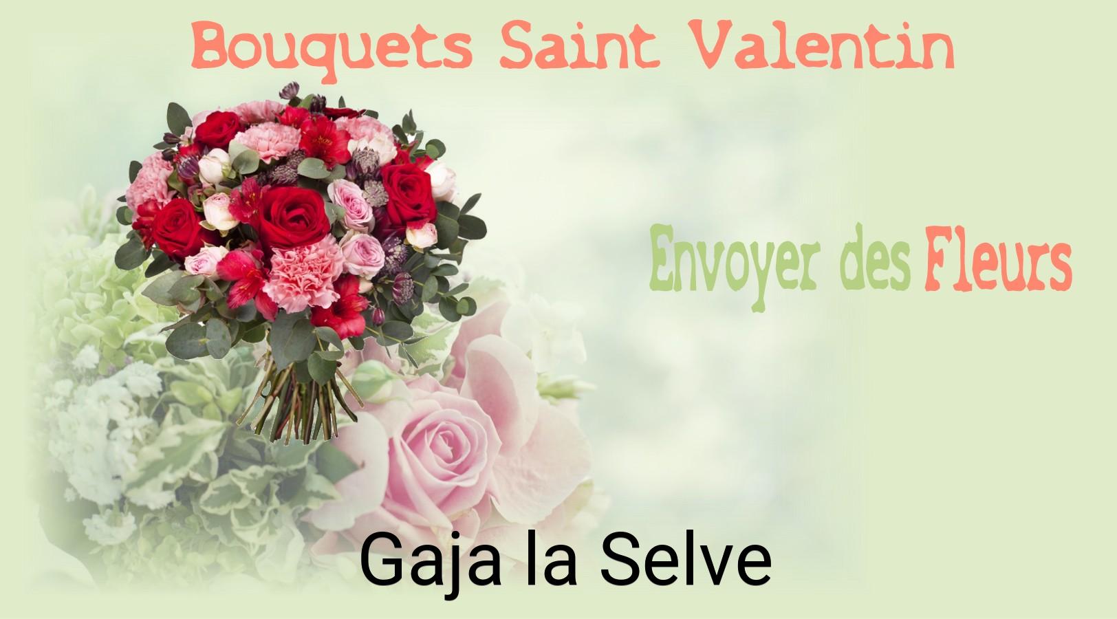 Roses de Saint-Valentin livrées à Gaja-la-Selve